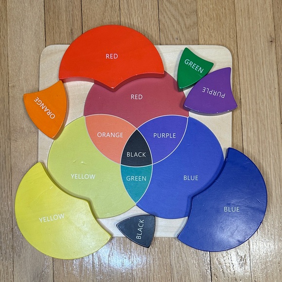 Color Wheel Puzzle - Picture 2 of 3